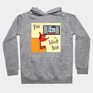 Fox in Idiot Box Hoodie